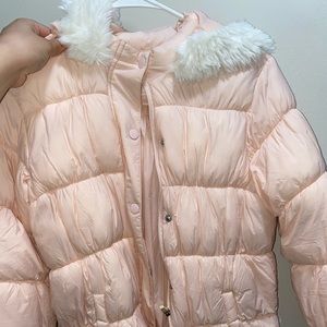 Girls light weight puffy jacket